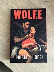 Paisley Hope WOLF.E Paperback Neon Orange Sprayed Edges 2025 Sourcebooks New
