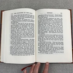 Footsteps At The Lock By Ronald A. Knox 1928 Methuen Uk 4Th Ed Leather Bound