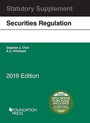 Securities Regulation Statutory Sup…, Stephen J. Choi