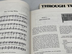 THROUGH THE BIBLE IN A YEAR Standard Publishing Paperback Illustrated (set of 2)