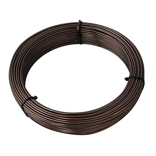 Bonsai Safety 3 Bonsai Aluminum Wire 17.6 oz (500 g) Roll Bronze 2.5
