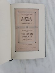 Eugene O’Neill Marc Connelly Two Plays, Franklin Library Pulitzer Prize, Leather