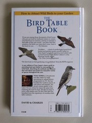The Bird Table Book by Tony Soper 1992 Sixth Edition Hardback 192 Pages Vintage