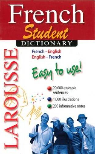 Larousse Student Dictionary French-English/English-French (French and Eng – GOOD