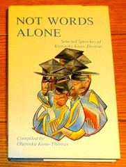 1991 Not Words Alone by Koso-Thomas SIGNED Hardcover Book 176 Pages RARE!!!!