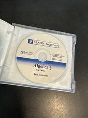 Saxon Algebra 1/2 Teacher CD’S (3RD EDITION)