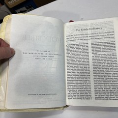 Vintage Holy Bible – Family Heritage Edition -Self Pronouncing – Old & New
