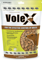 Volex All Natural Non Toxic Vole Killer Pellets 8Oz Safe for Crops Pets
