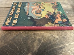 Vintage 1933 Who’s Afraid Of The Big Bad Wolf Three Little Pigs Walt Disney Book