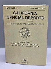 California Official Reports Paperback, by Lexis Nexis – Acceptable Nov 2025