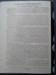 He Harris United States 250th Anniversary Coin P & D Folder 2026 Book 5345