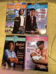 4 Silhouette Romance Novels World’s Most Eligible Bachelors Book LOT Paperback
