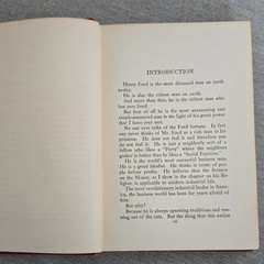 William L. Stidger Henry Ford The Man and His Motives 1923 Signed