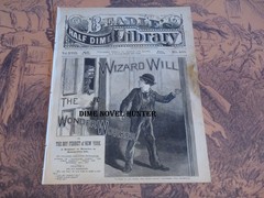 NEW YORK METROPOLITAN LIFE STORY BEADLE’S HALF DIME LIBRARY #450 1886 DIME NOVEL