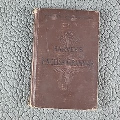 Harvey’s Revised English Grammar Book 272 Pages 1878 Van Antwerp, Bragg & Co