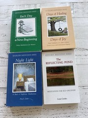 Hazelden Meditation Series Lot 4 SC Night Light Days of Joy Reflecting Pond