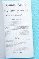 Guide Book to the Tiled Pavement in the Pennsylvania Capitol – Softbound reprint