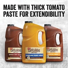 Cattlemen’s Carolina Tangy Gold 128 Fl Oz (Pack of 1),
