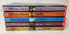 Lot of 5 The Seventh Tower Series Books by Garth Nix – 1st Ed. PB Near Complete