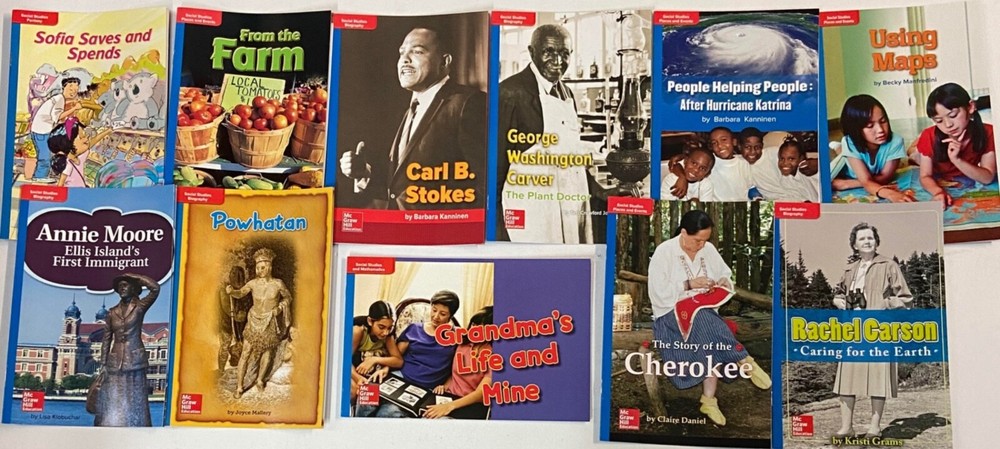 2nd Grade 2 McGraw Hill Networks Social Studies Leveled Readers On Below Above