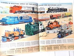 1961 Lionel Porter Science Lines Train Catalog-71 Pages