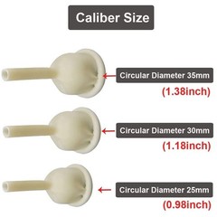 Condom Catheter External Self Sealing Set 10pcs 22 Piece Set, 25mm/0.98inch