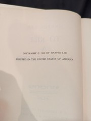 Harper Lee – To KIll a Mockingbird – 1960 – Book Club Edition –