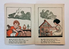 1910’s Presents Past and Present, FREDERICK LOESER Christmas Booklet, Illust. VG