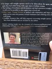 Silent Sagas: Unsung Sorrows: Heterosexual Wife, Homosexual Husband SIGNED