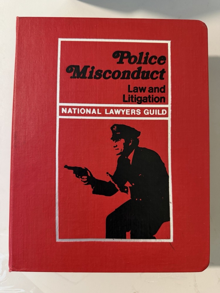 Police Misconduct Law & Litigation 2nd Ed Hardcover Avery Rudovsky Guild