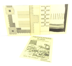 1979 Fantasy Games Unlimited Fortifications Plans for Sieges in 25mm Scale