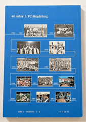RAR Buch 1.FC Magdeburg Blau-Weißes Lexikon 2005 40 Jahre FCM DDR Fußball EC 74