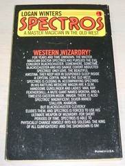 Silverado book #1 in the Spectros Series by Logan Winters 1981 1st Fine unread