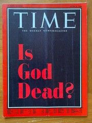 Time Magazine 1966 Is God Dead? Rare Vintage Collectors Rolex NO MAILING LABEL