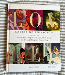 Lovely: Ladies of Animation Book Harcover Brittney Lee, Lorelay Bove Pre-owned
