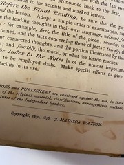 Antique The Independent Third Reader by J. Madison Watson 1876 A.S. Barnes & Co