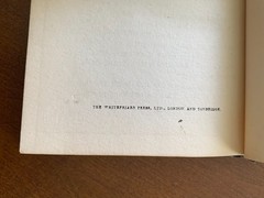 The Seven Rays of Development by Arthur H. Ward 1919 Occult
