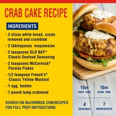OLD BAY Seasoning, 7.5 lb – One 120 Ounce (Pack of 1), Seasoning Lbs