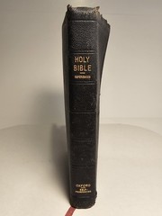 Oxford Self-Pronouncing KJV Bible Split Thumb Tabs Chain Refs India Paper Maps