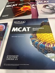 LOT SET Kaplan Publishing MCAT Complete 9 book Second Edition