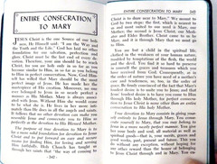 Cathlic Prayerbook MARY, MY HOPE by Rev. L.G. Lovasik 1954, Leather, Pocket-size
