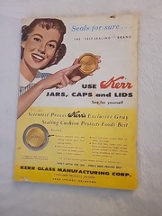 1965 Kerr Home Canning and How To Freeze Foods Soft Book 56 pages