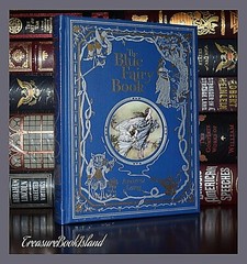 Blue Fairy Book by Andrew Lang Beauty Aladdin New Sealed Deluxe Leather Bound