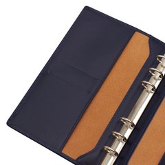Olive Leather Bible 15mm Navy