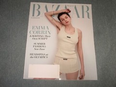 HARPERS BAZAAR JUNE JULY 2024 EMMA CORRIN THE FREEDOM ISSUE NEW Listed LIKE NEW.