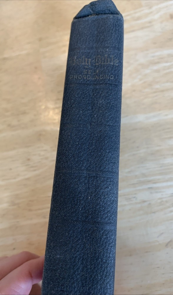 Vintage Self-Pronouncing Holy Bible John C. Winston Company International Series
