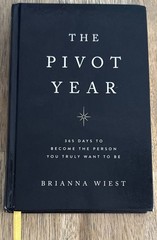 Pivot Year by Brianna Wiest Hardcover 365 Daily Meditations Self Help Book
