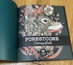 Forestcore Coloring Book 128 Pages Forest to Life Deer Mushrooms Butterflies Art