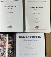 The Colt Engraving Book Vol 1&2 + Silk & Steel Signed Set by R.L. Wilson Ltd Ed
