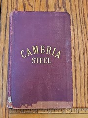 1904 Cambria Steel Handbook/Catalog Structural Steel, 466 pages PA Tables Rules